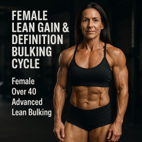 Kvinde Lean Gain & Definition Masseopbygningscyklus